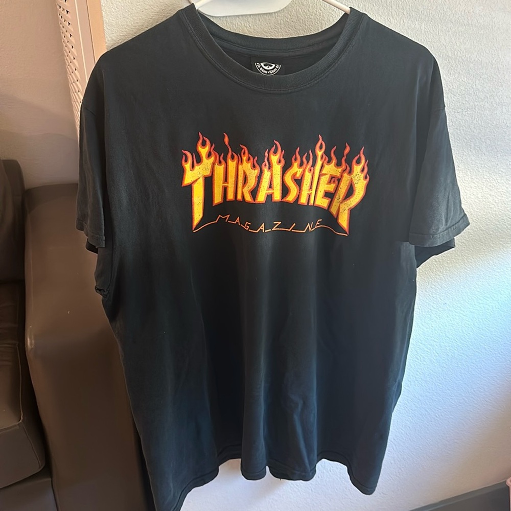 Thrasher Magazine Black TShirt